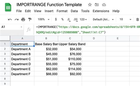 How to Use the IMPORTRANGE Google Sheets Function .